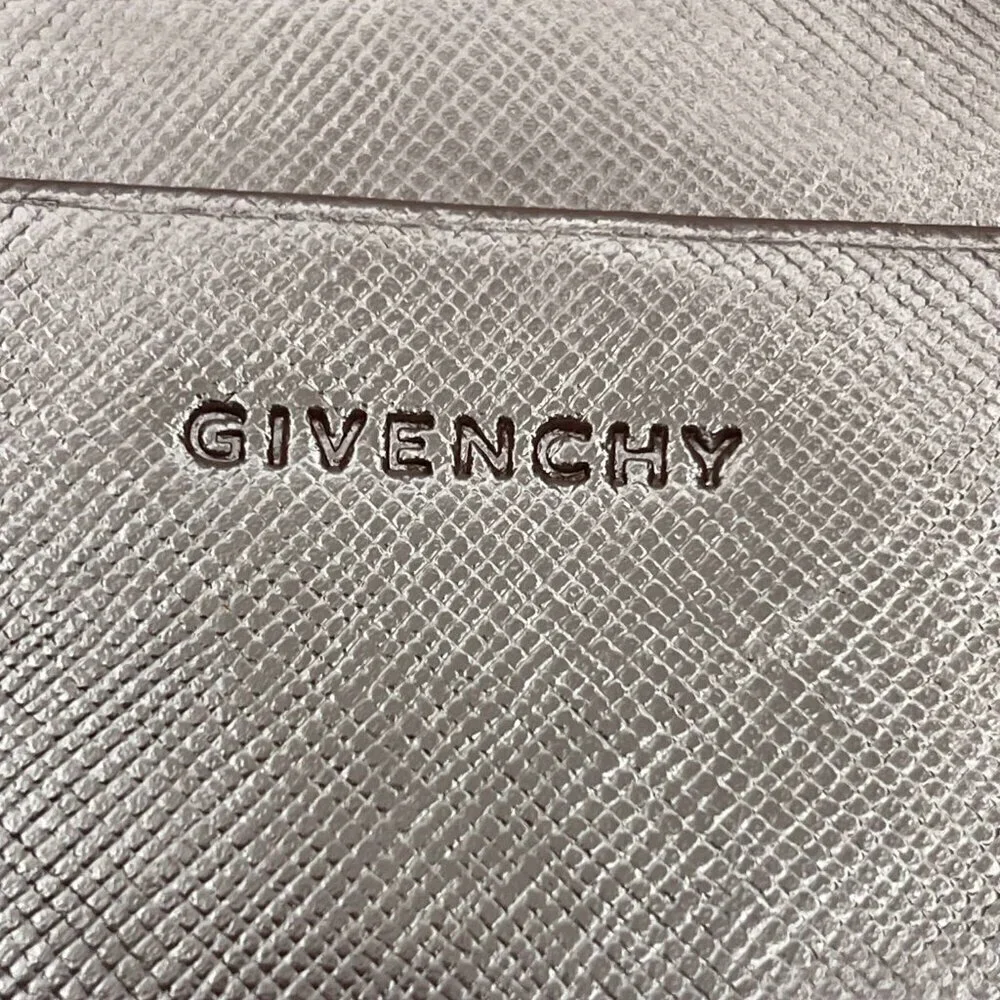 Givenchy Brown Leather Bifold Wallet with ID Pocket - Preowned